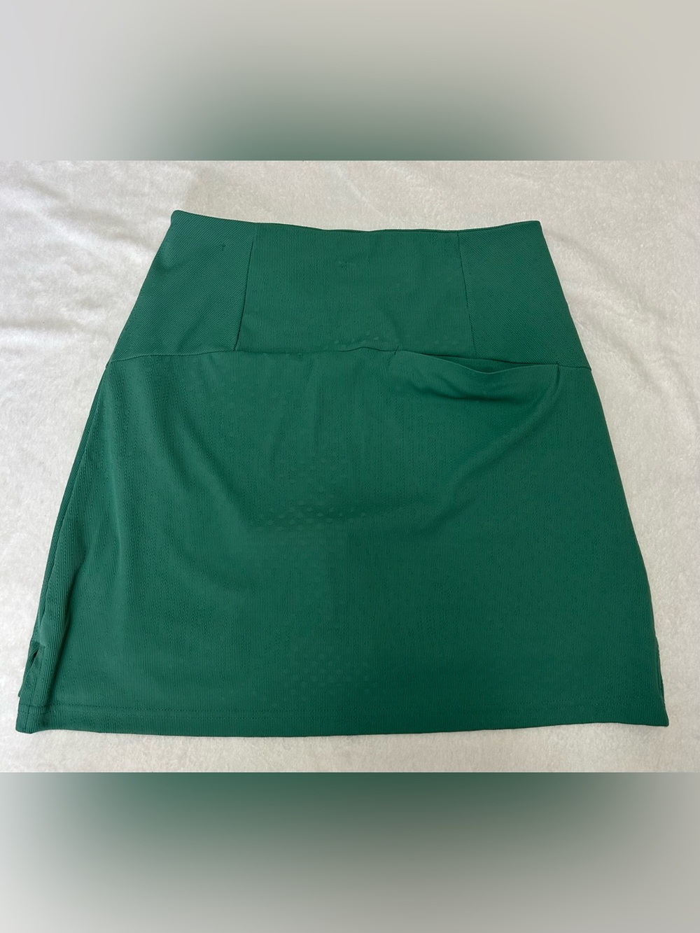 Nike Women’s Small Green Dri-FIT Athletic Tennis Golf Skort Swoosh Activewear - Picture 2 of 8
